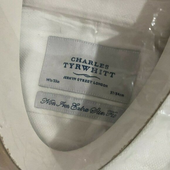 Charles Tyrwhitt Non Iron Extra Slim Fit 14.5/33 - Picture 4 of 4